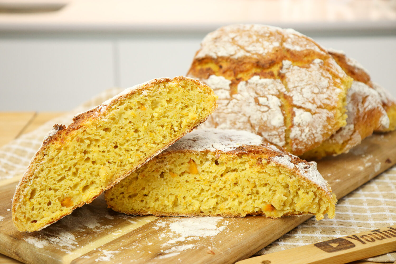 Receita de Broa de Milho e Abóbora Momentos Doces e Salgados