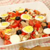 Salada Fria de Atum, Tomate e Ovo