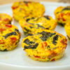 Mini Quiches de Legumes, Atum e Mozzarella