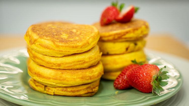 Panquecas de Cenoura com Chocolate