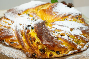 Bolo Rei Escangalhado com Doce de Ovos e Frutos Secos