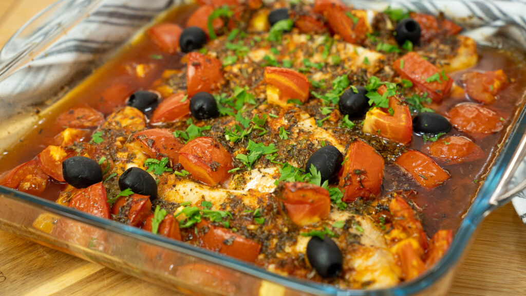 Filetes de Pescada no Forno - Momentos Doces e Salgados