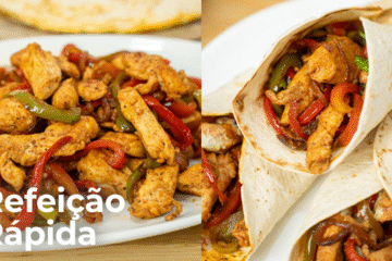Wraps de Frango com Molho Fresco de Salsa