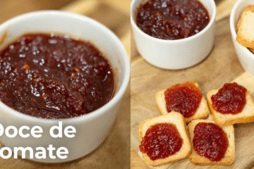 Doce de Tomate Caseiro com Canela e Limão