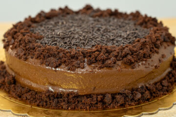Bolo de Chocolate com Creme de Avelã