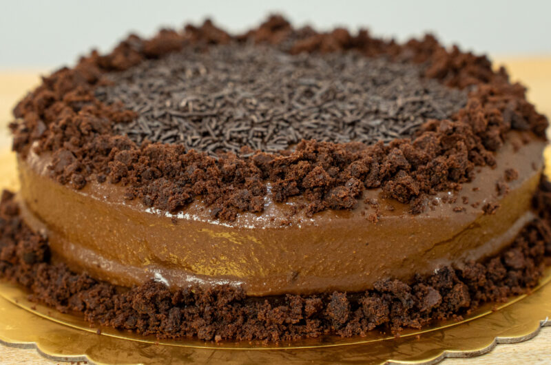 Bolo de Chocolate com Creme de Avelã