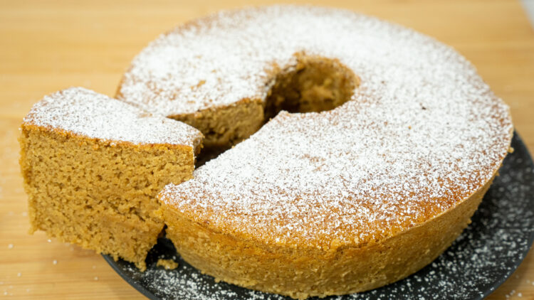 Bolo de Maçã e Canela