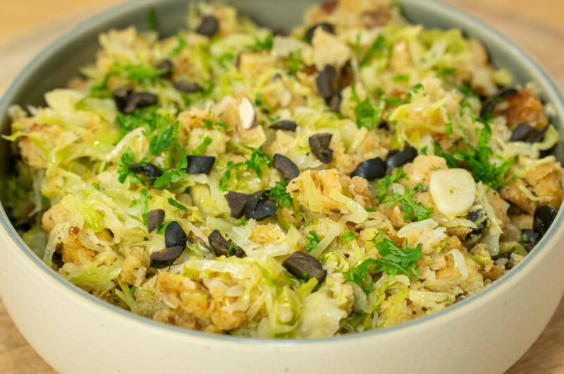 Migas de Alheira de Bacalhau