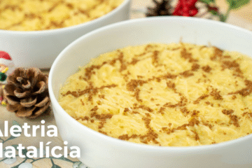 Aletria Cremosa com Bebida Vegetal