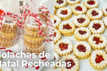 Bolachinhas de Natal Recheadas