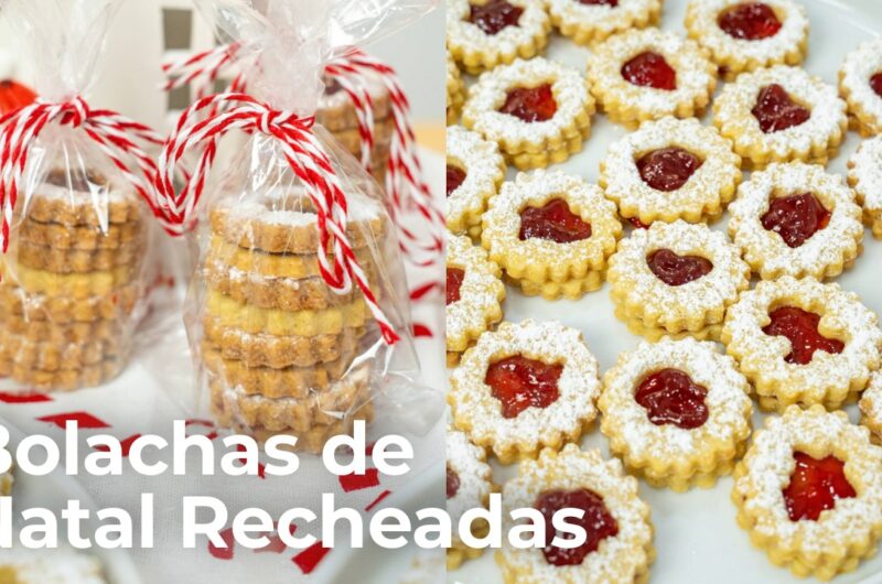 Bolachinhas de Natal Recheadas