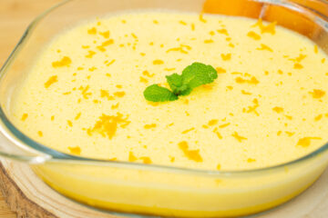 Mousse de Tangerina (sem natas nem leite condensado)