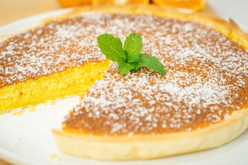 Tarte de Tangerina e Coco