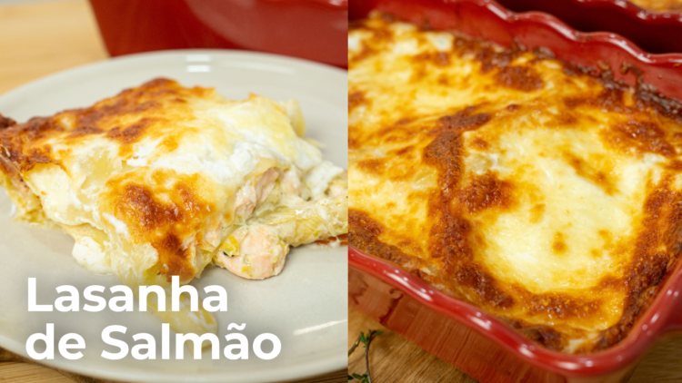 Lasanha de Salmão