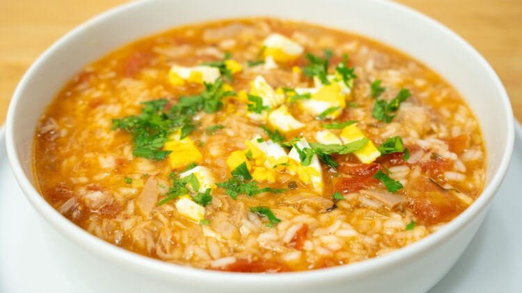 Arroz de Atum Caldoso Económico e Muito Saboroso