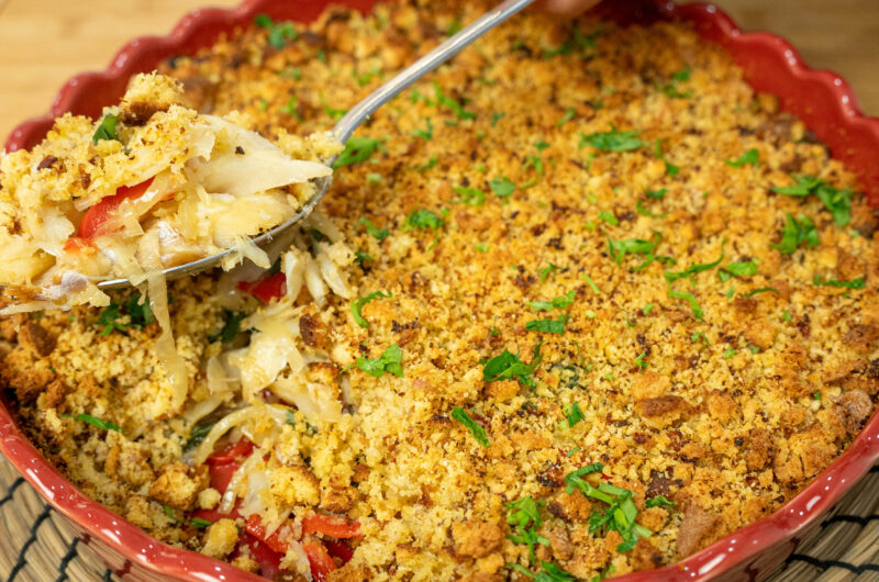 Bacalhau com Espinafres e Broa no Forno: O Clássico que Nunca Falha