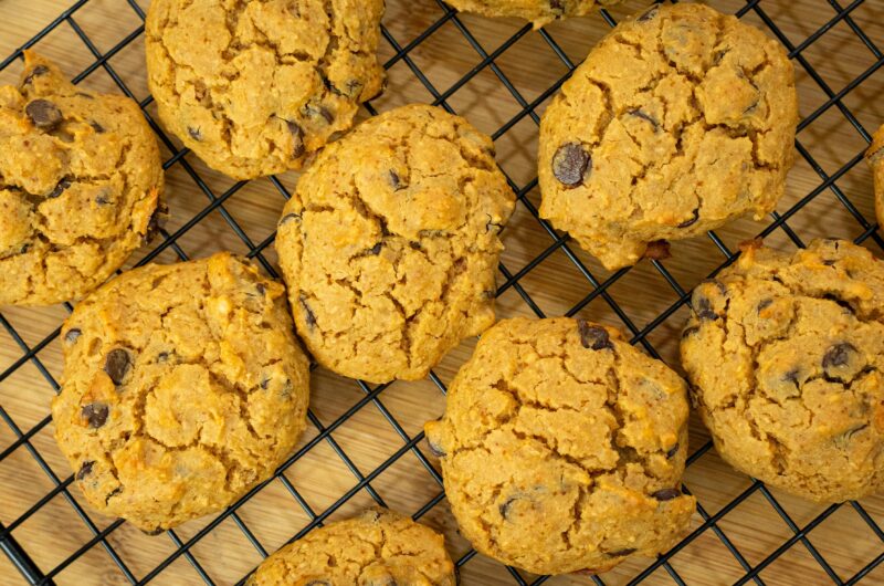 Cookies Saudáveis de Grão e Manteiga de Amendoim: Sem Glúten e Cheias de Sabor