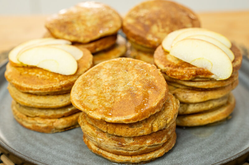 Panquecas de Maçã e Aveia: O Pequeno-Almoço Saudável Perfeito