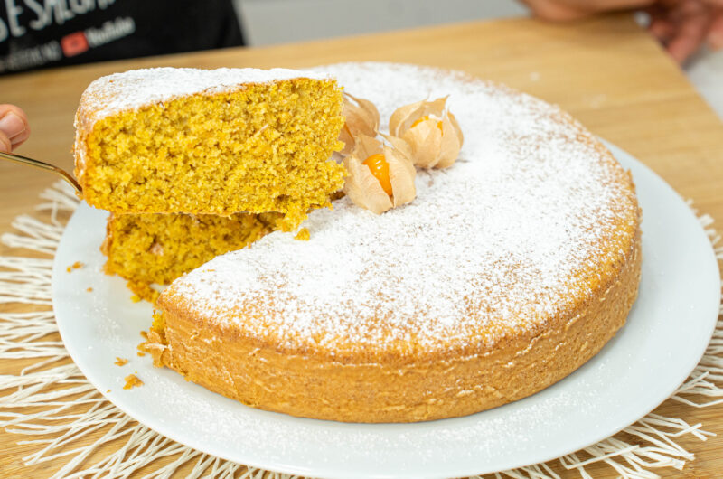 Bolo de Abóbora e Laranja: Fofinho, Aromático e Perfeito para o Outono